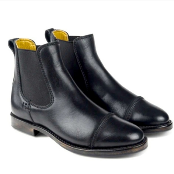 Sutro Santa Ana Chelsea Boots 7 Black Leather - Picture 1 of 7